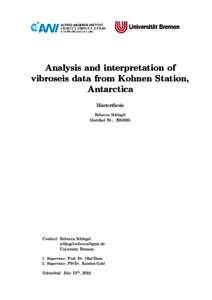 Thesis data analysis and interpretation